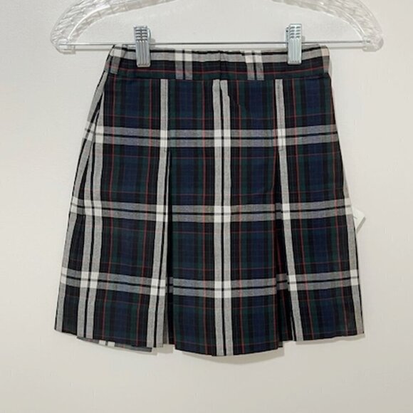 Becky Thatcher Elderwear Multicolor Plaid School Uniform Skirt Girl's 5 Reg - Picture 1 of 5
